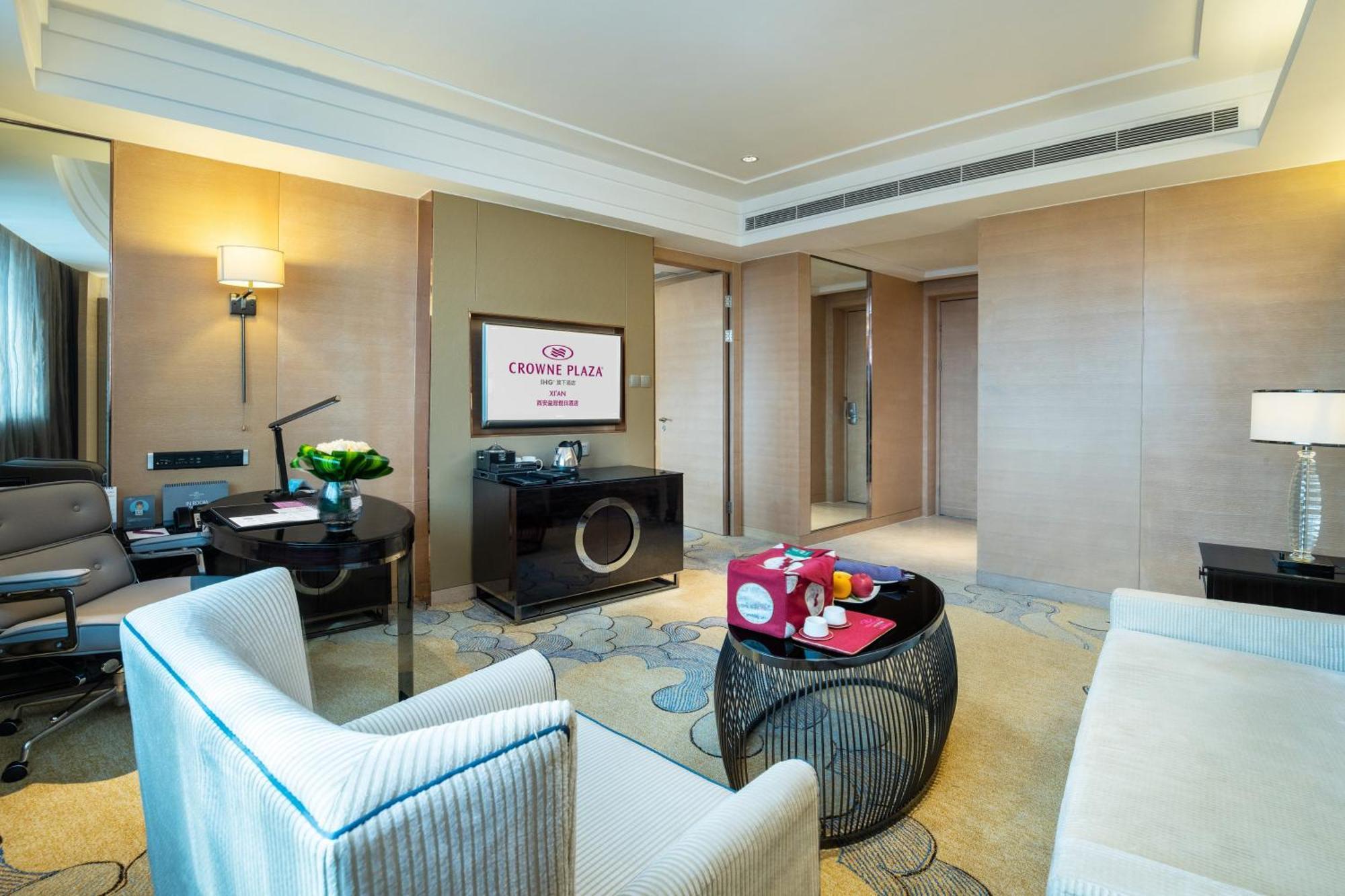 Crowne Plaza Xi'An By Ihg Hotell Exteriör bild