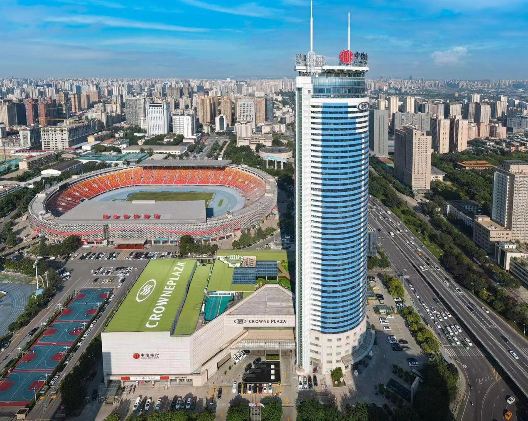 Crowne Plaza Xi'An By Ihg Hotell Exteriör bild